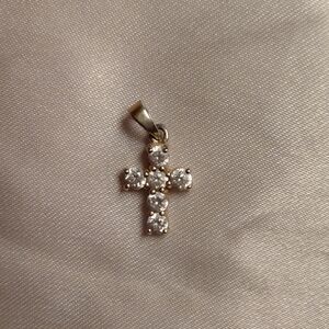Dainty Sterling Silver Cross